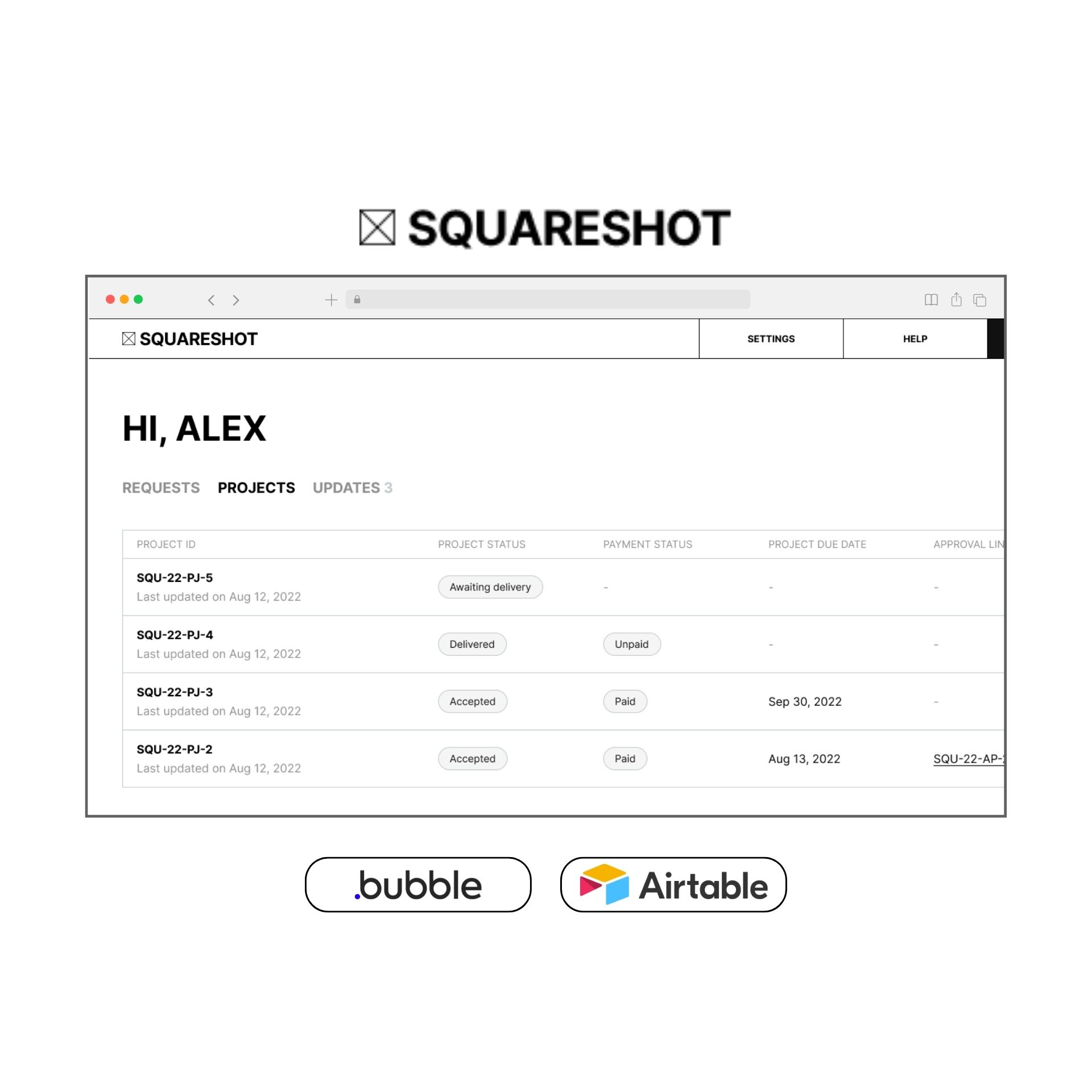Automating Client Portal using Airtable & Make